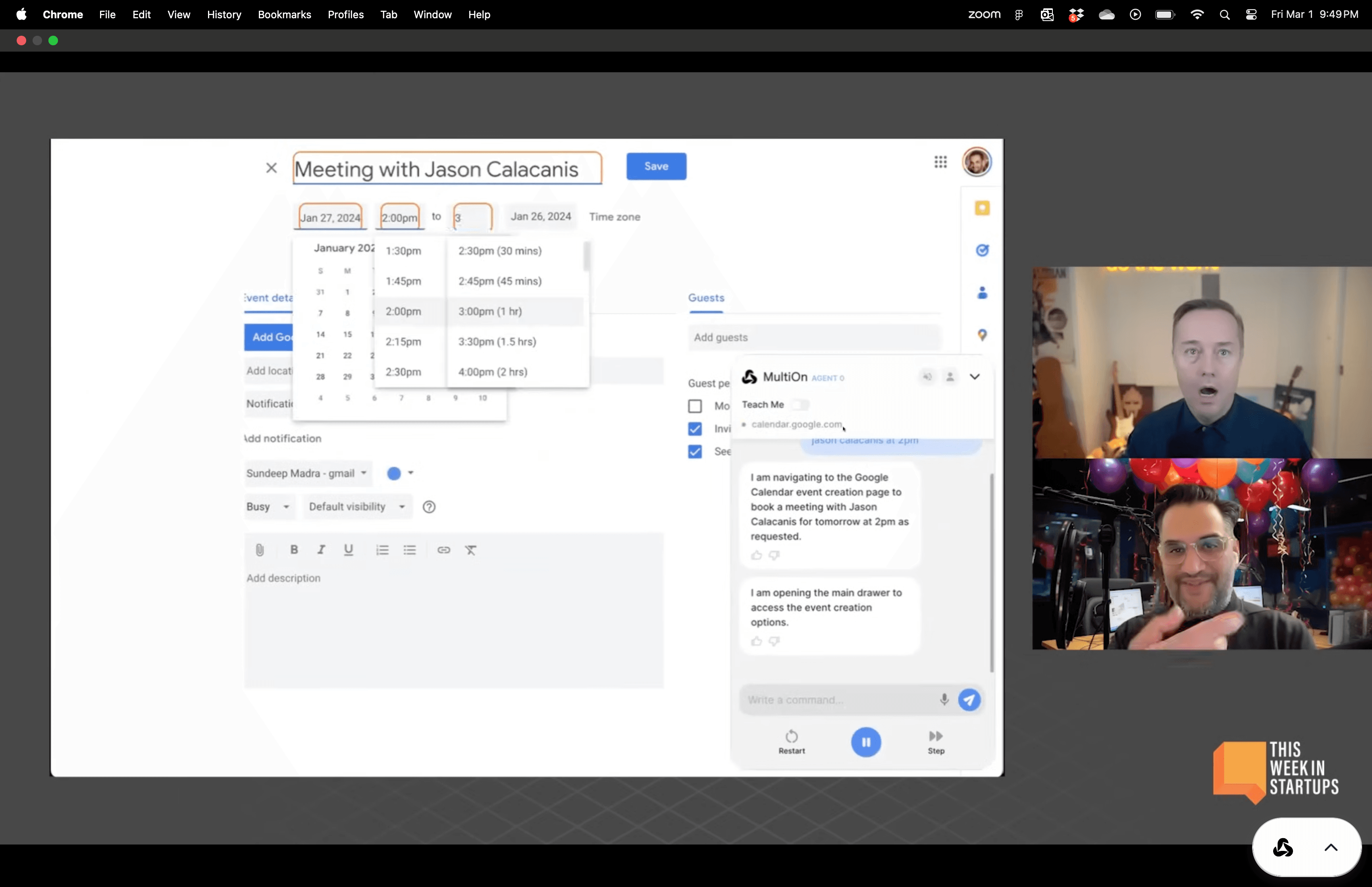 MultiOn Browser Agent